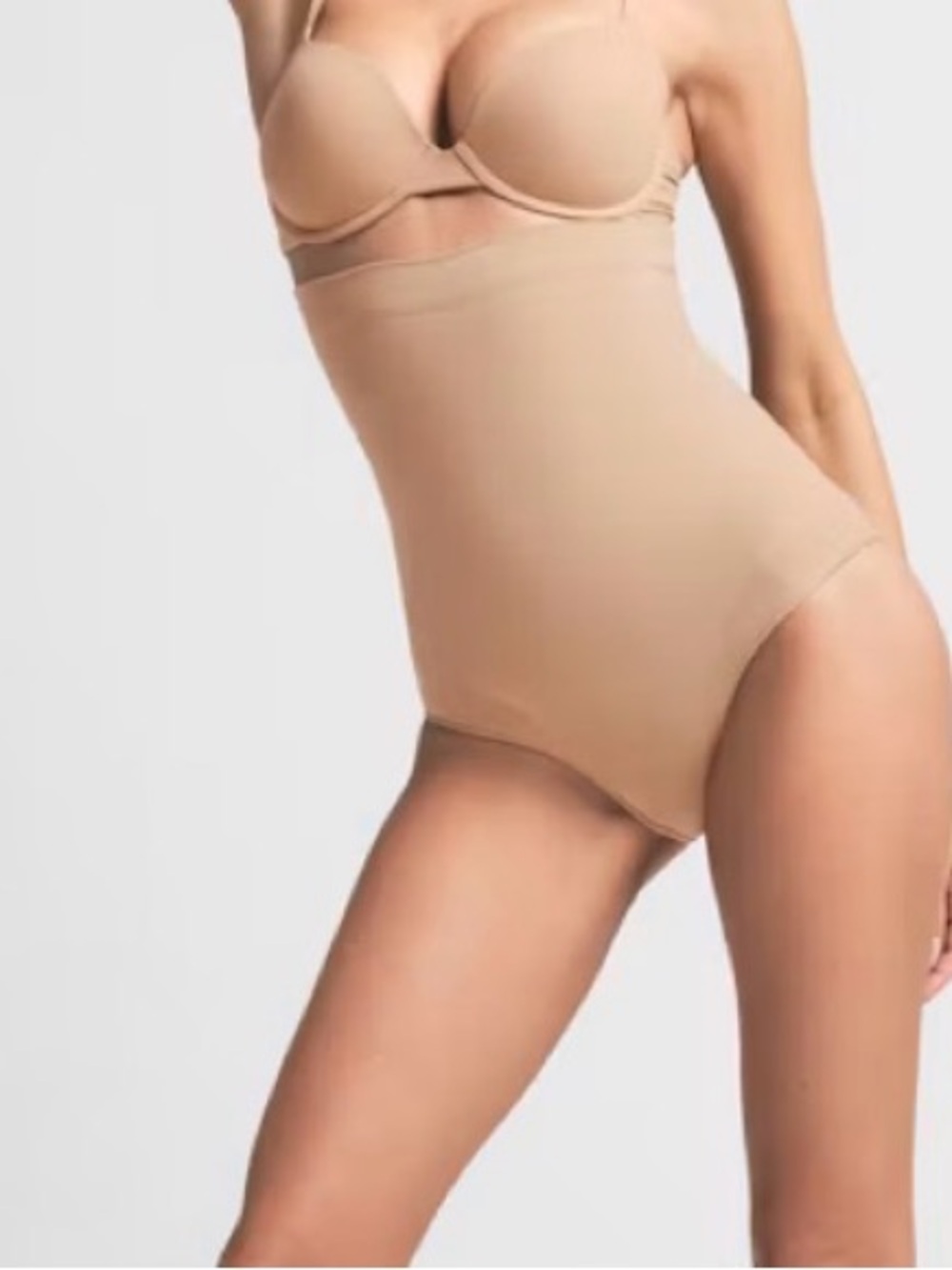 SKIMS SEAMLESS SCULPT HIGH-WAISTED BRIEF | SAND